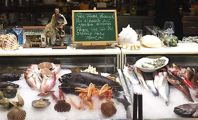 Fisk och skaldjur på La Vieja Teneriffa