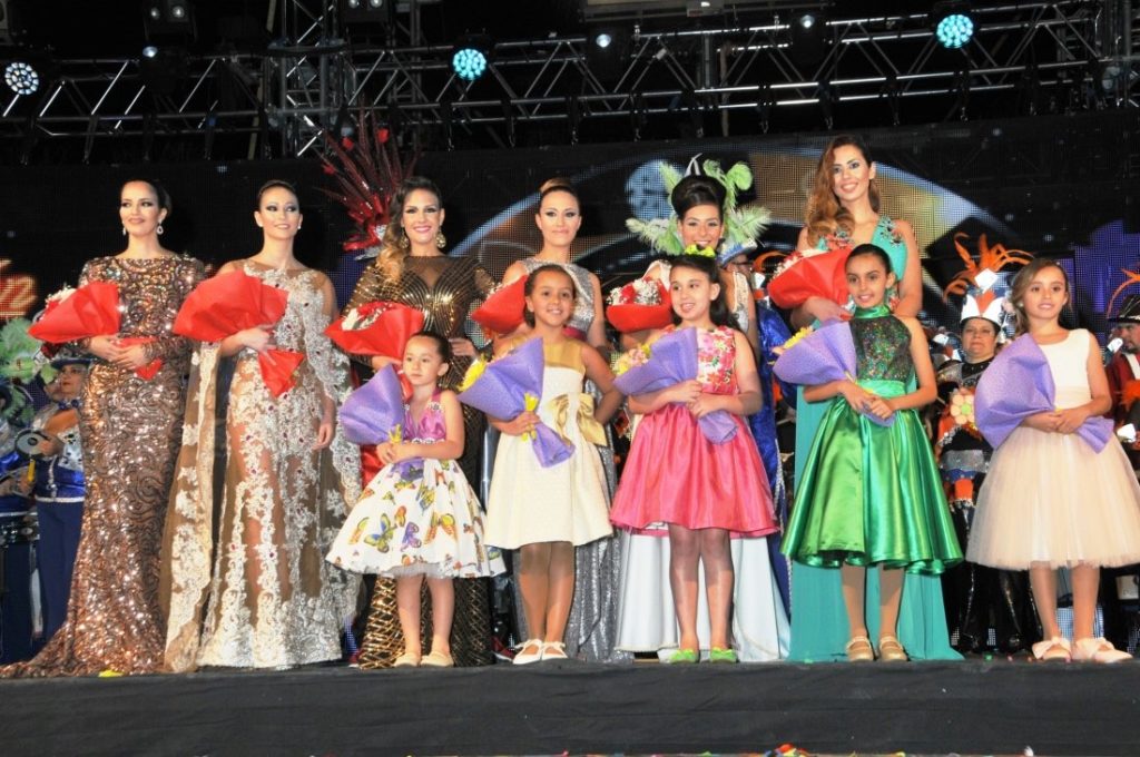 Kandidater karnevalsdrottning Karneval i Los Cristianos 2017